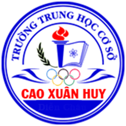 logo thcs cao xuan huy